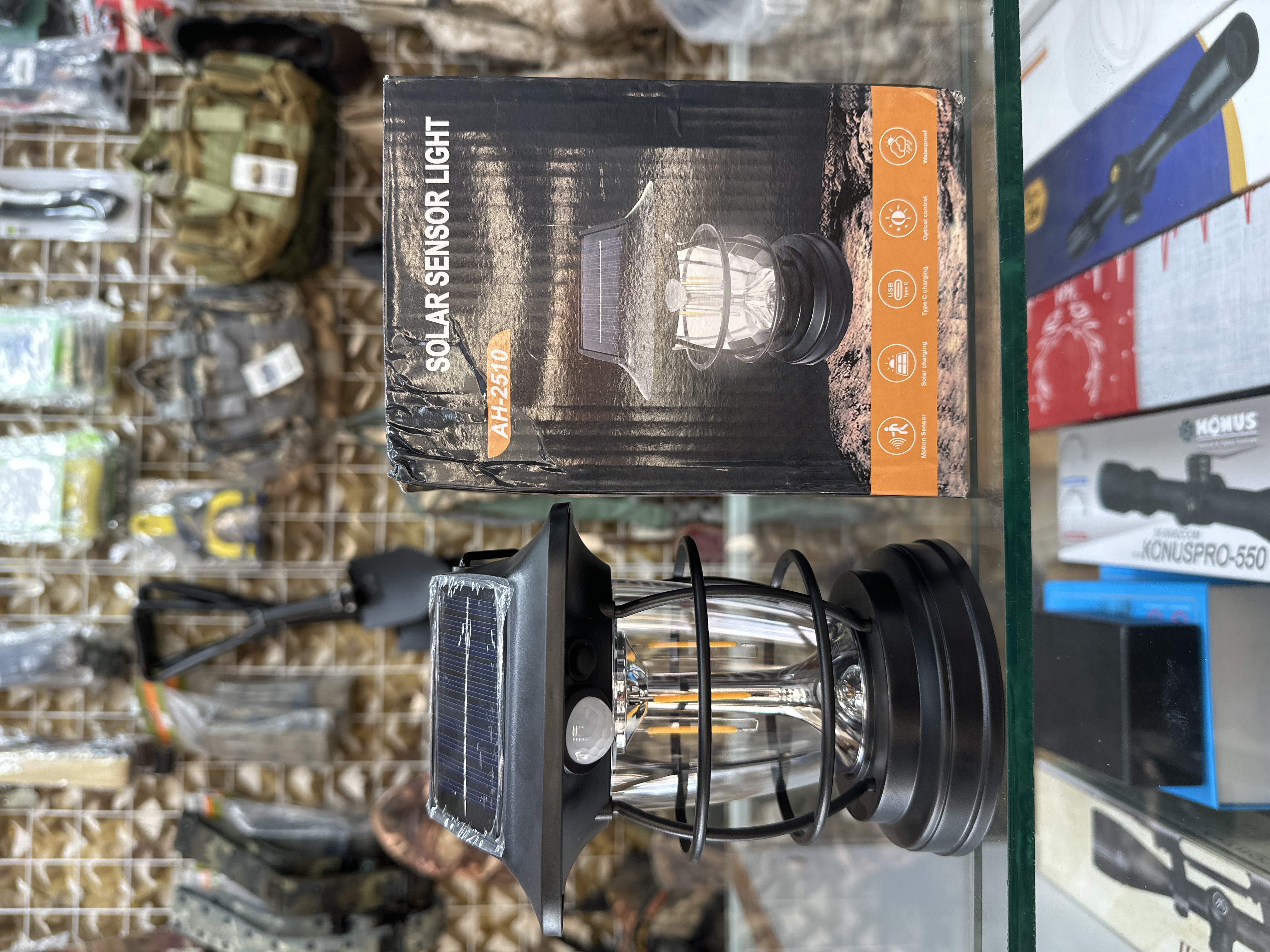 فانوس شارژ خورشیدی مارک سولار مدل AH2510
